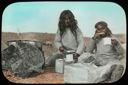 Image of Two Eskimos [Inughuit] Having Tea